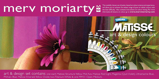 Merv Moriarty Matisse Paints